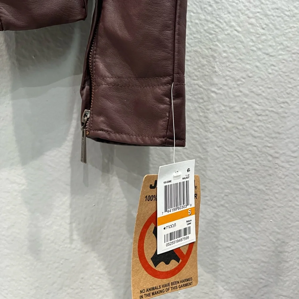 Jou Jou Faux Leather Jacket - Picture 2 of 9